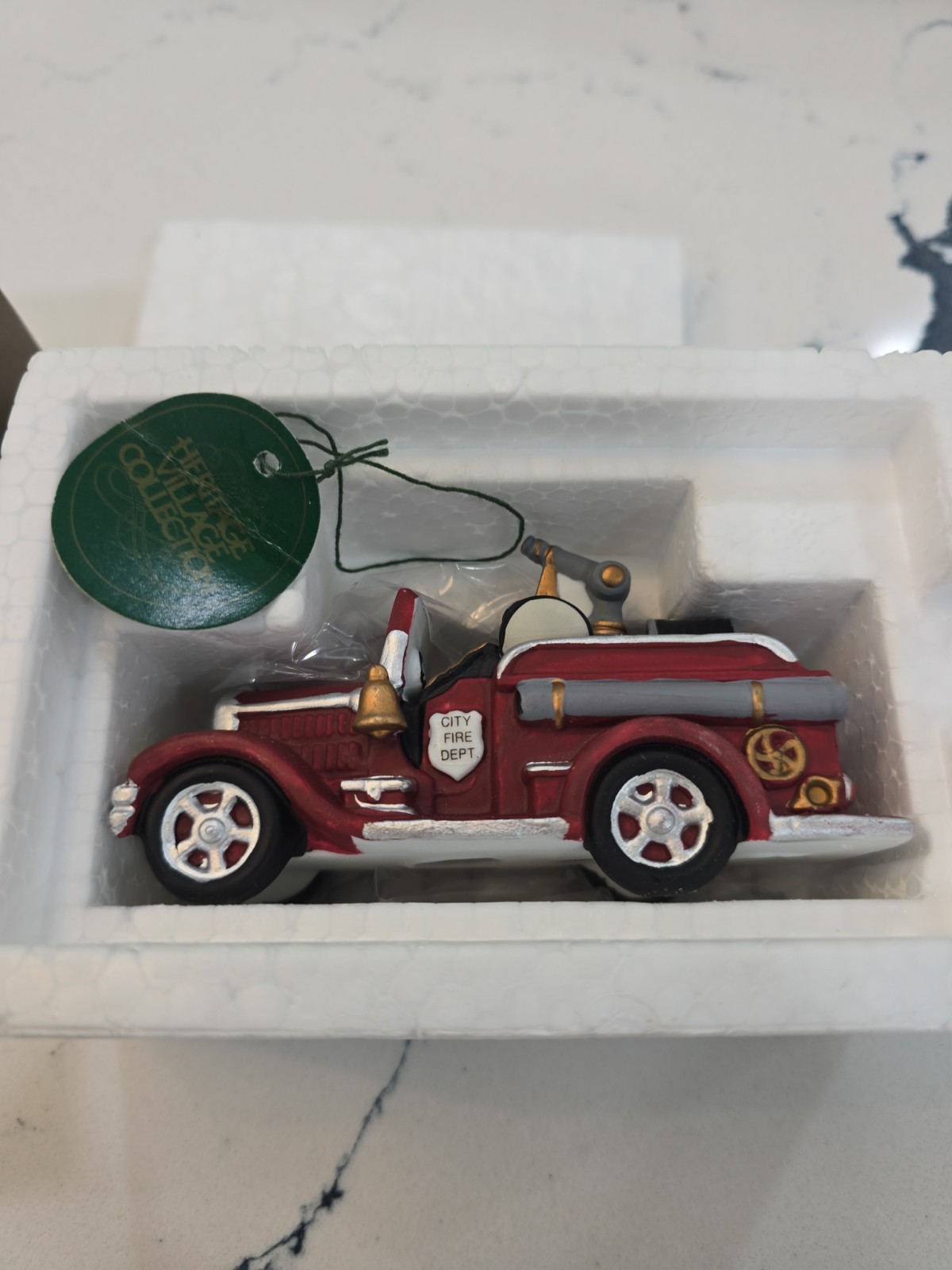 Dept 56 CIC City Fire Dept Fire Truck 56.55476