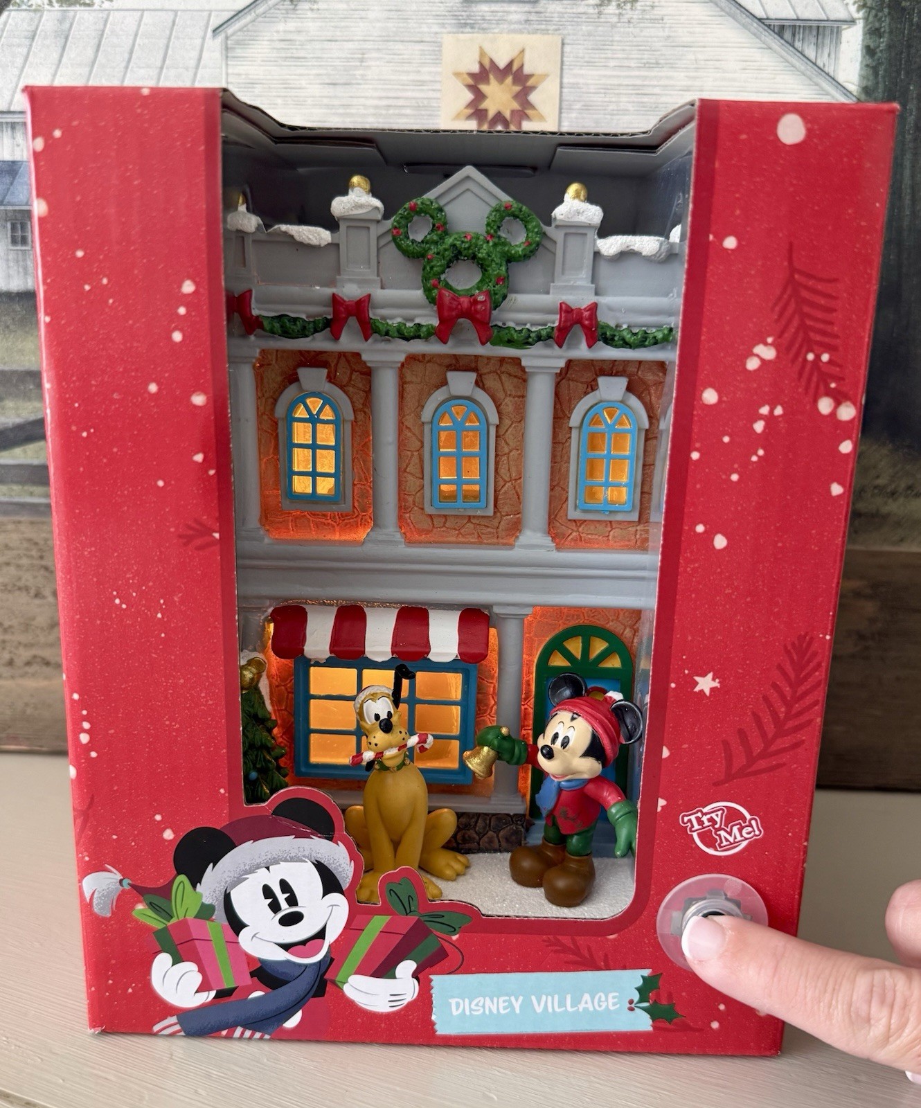 Disney LED Christmas Village – Pluto House | 2025 Aldi-Exclusive Light-up Decor