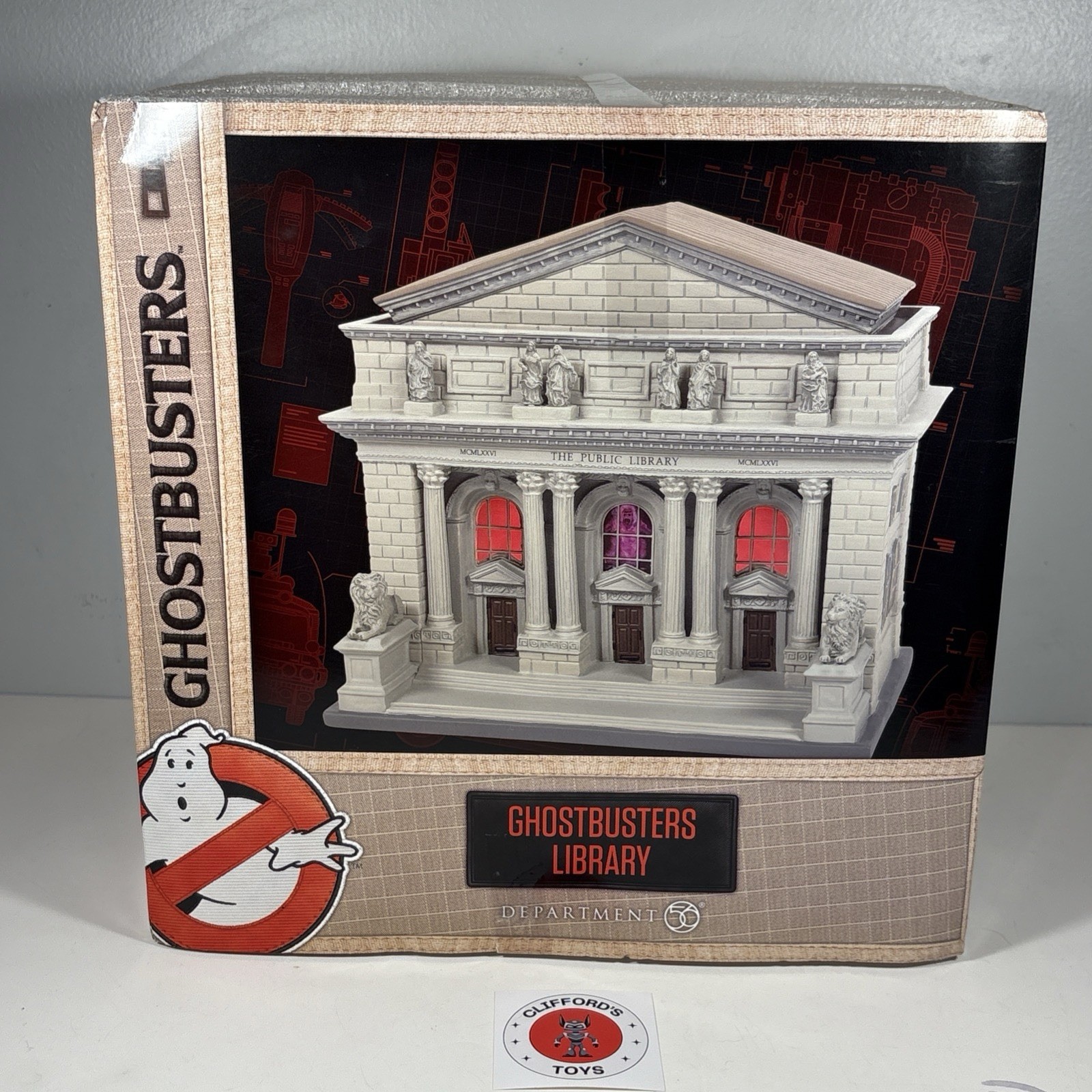 Department 56 Ghostbusters Library New