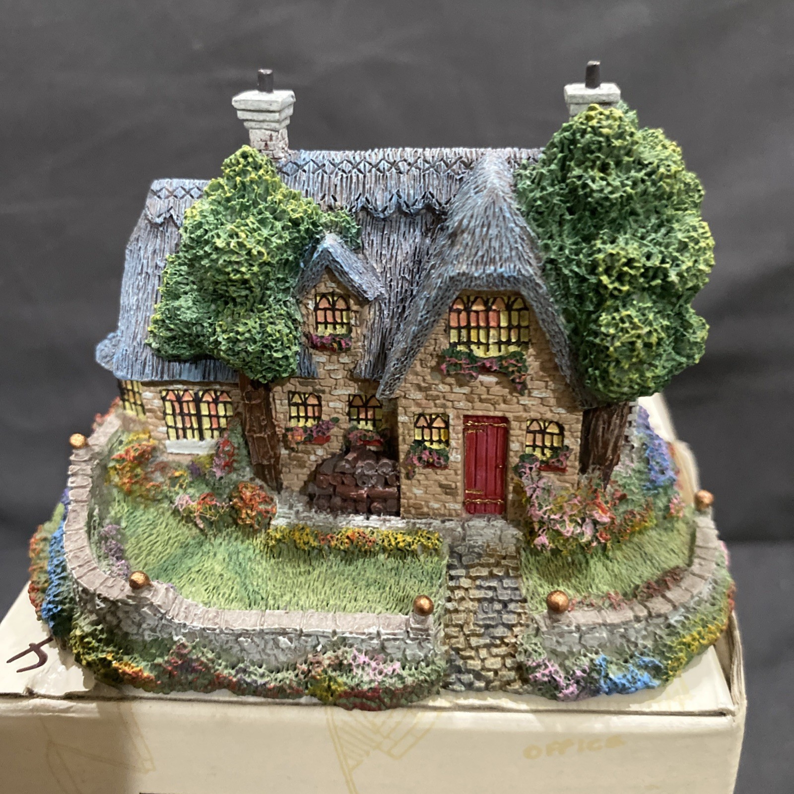 Thomas Kinkade Hawthorne Village Grantham’s Cottage 78323 Missing COA