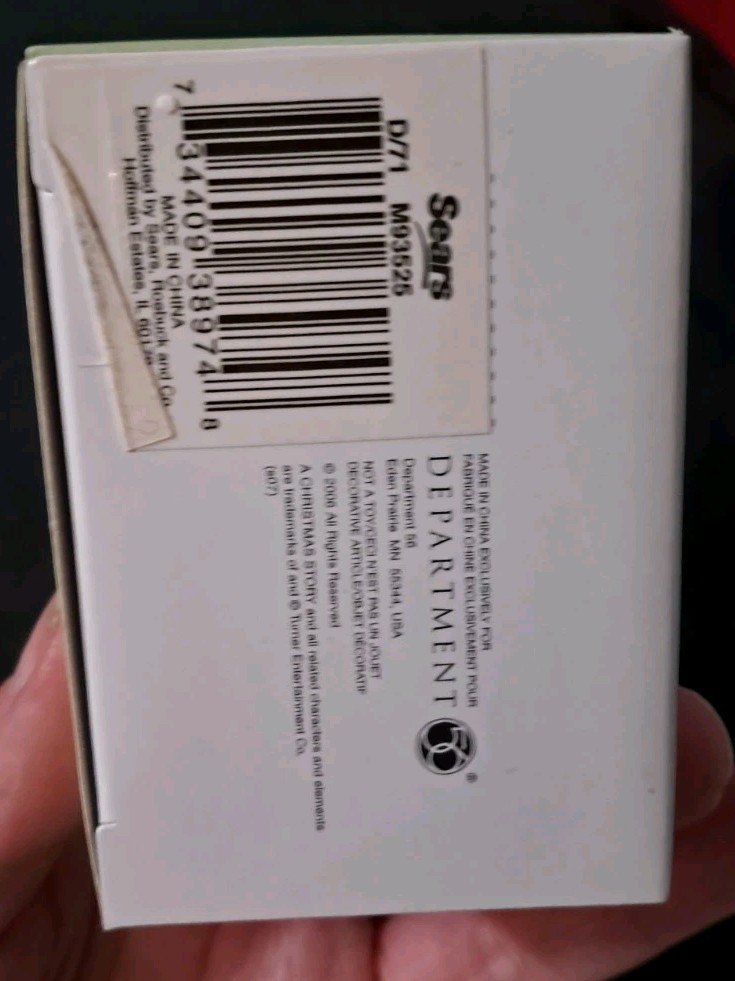 Department 56 A Christmas Story “RALPHIE TO THE RESCUE!” New w/ Box!