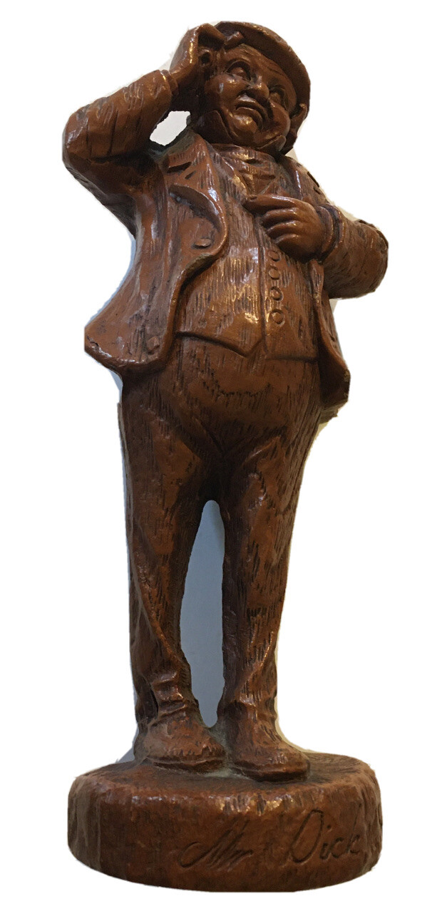 MR DICK 7 INCH FIGURE FROM DAVID COPPERFIELD CHARLES DICKENS VINTAGE