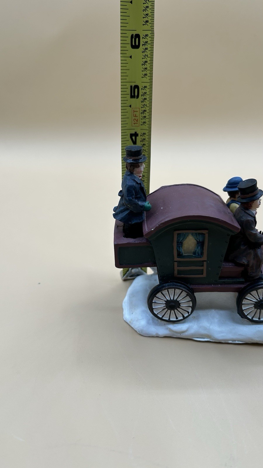 Home Accents Canterbury Lane Horse Drawn Carriage Christmas Village Accessory