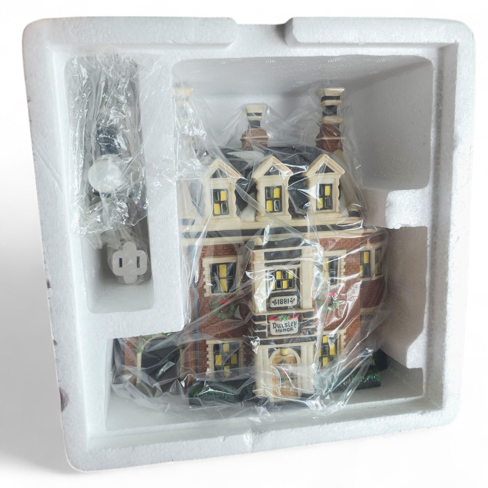 Department 56 Dickens’ Village Dursley Manor House Painted Ceramic Boxed