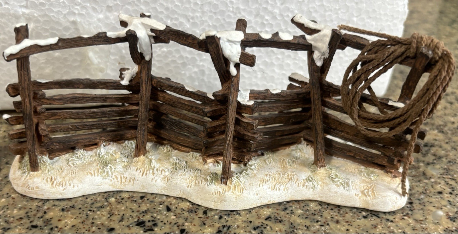 Dept 56 Corral Fence Western Cowboy Villages Accessory 6 Pieces Ranch