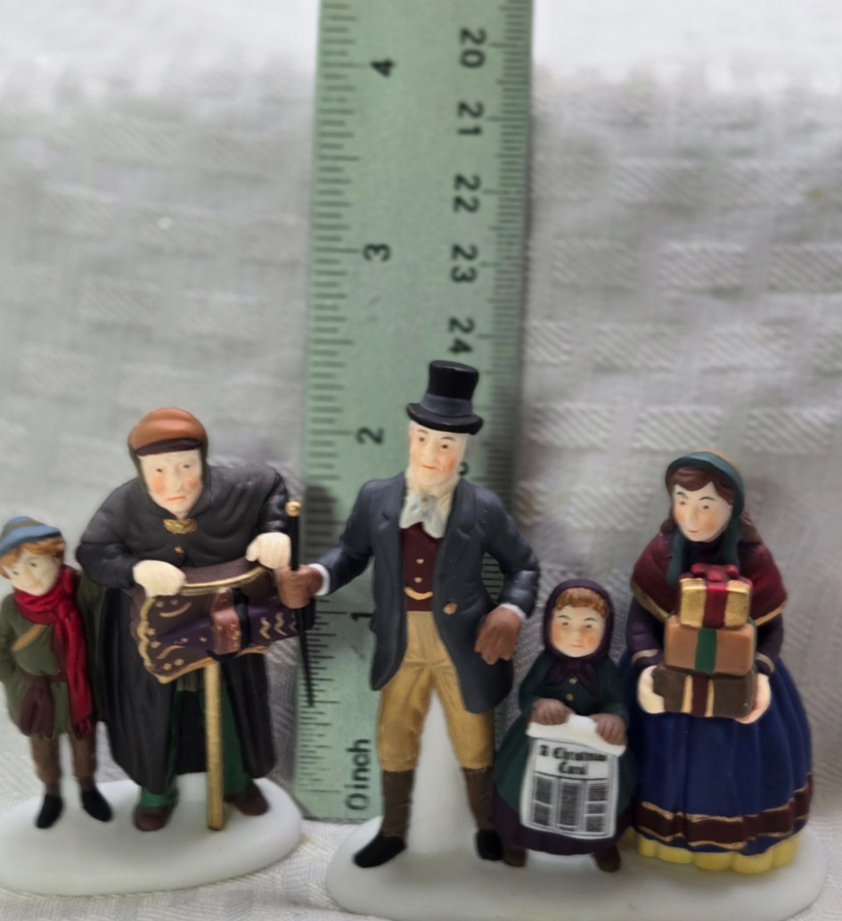 Dickens’ Village Series Set “A Christmas Carol” Reading # 33854 – Dept. 56