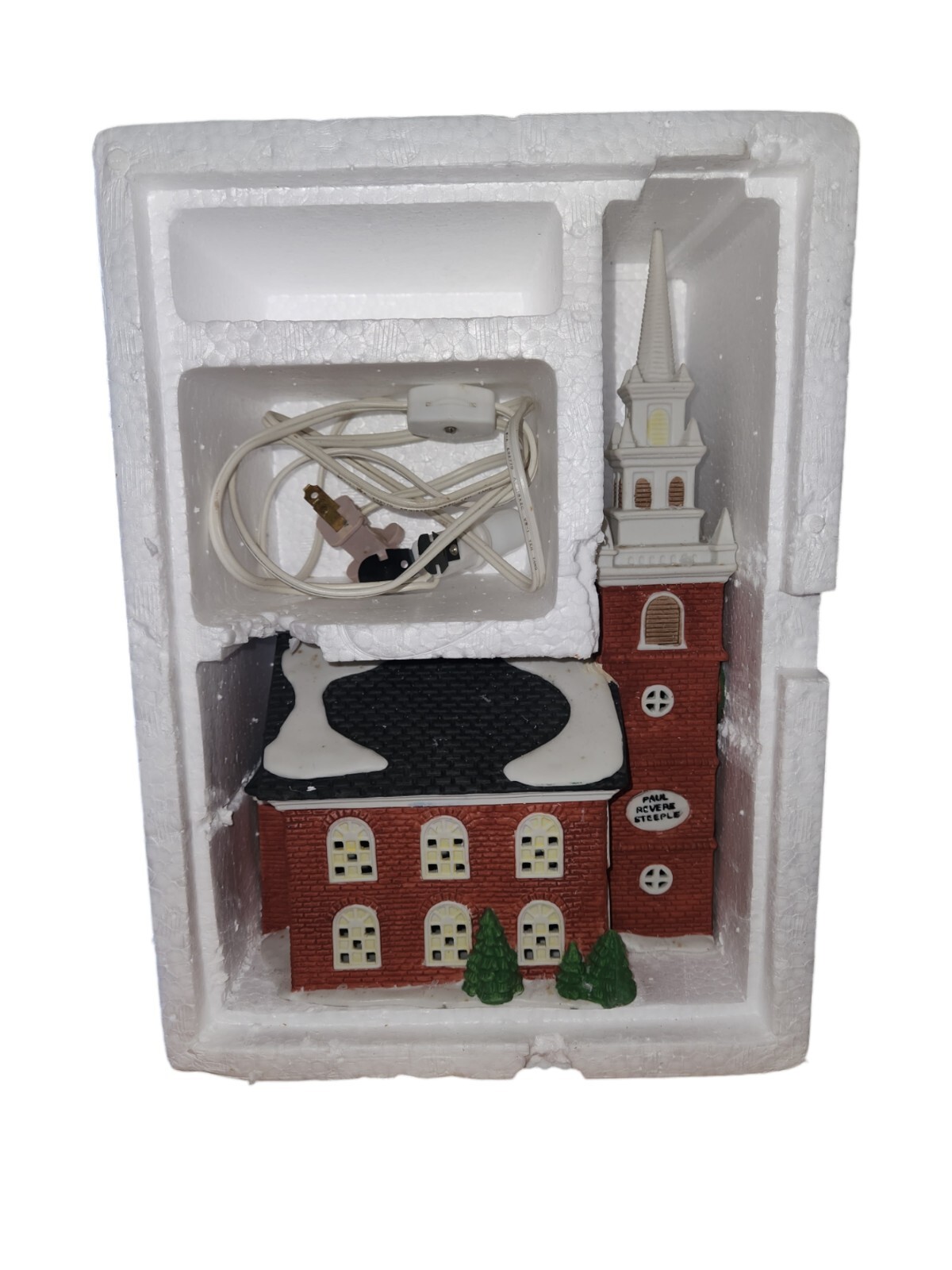 Heritage Village Dept 56 Old North Church New England #59323 Retired Christmas