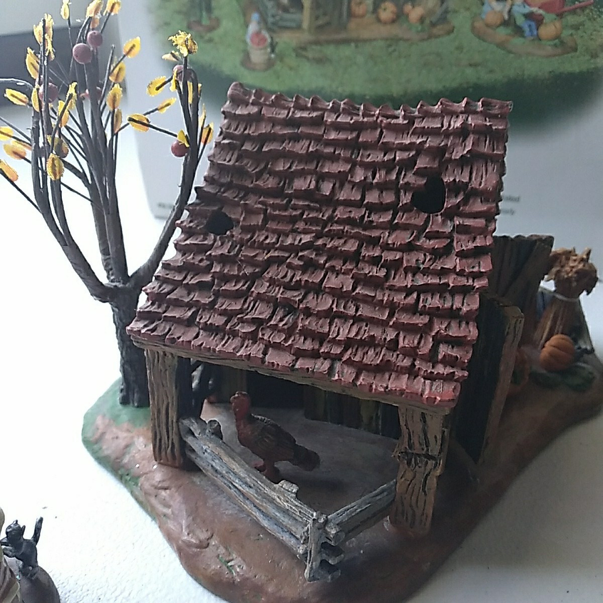 Dept 56 New England Village 56639 “It’s Almost Thanksgiving” Set/4 Retired GCIB