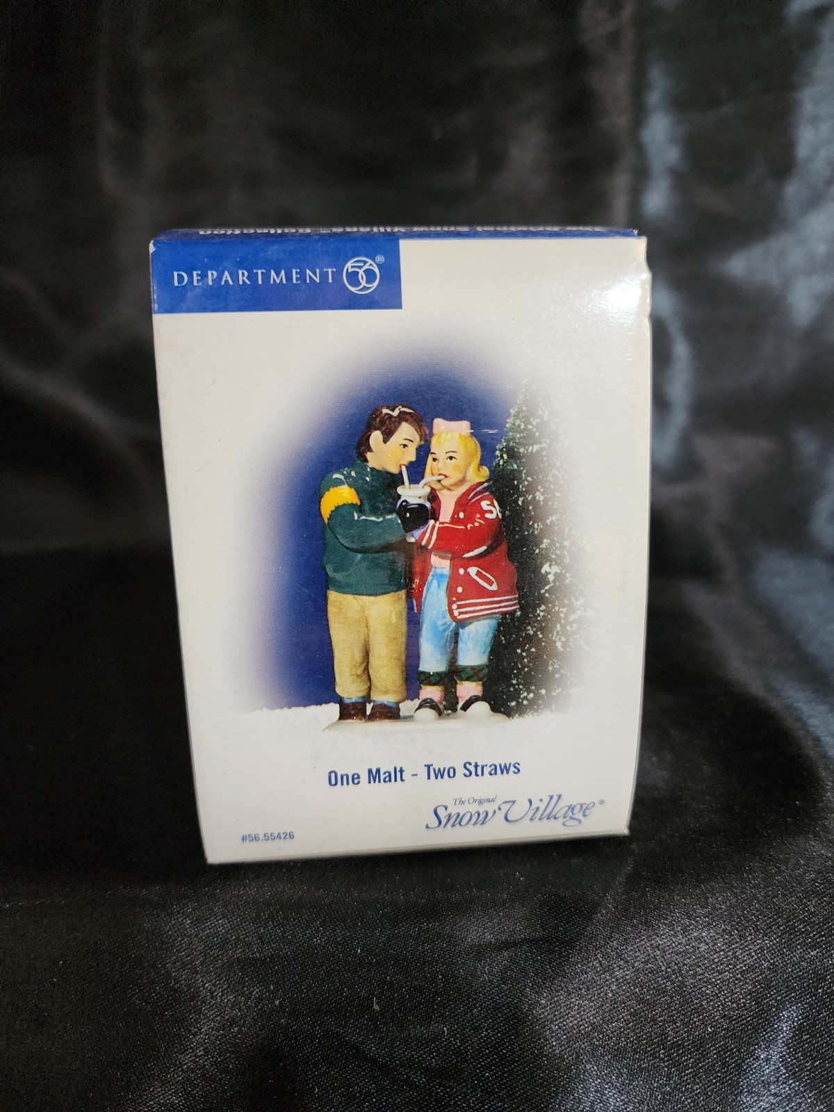 Dept.56 The Original Snow Village “One Malt Two Straws” #56.55426