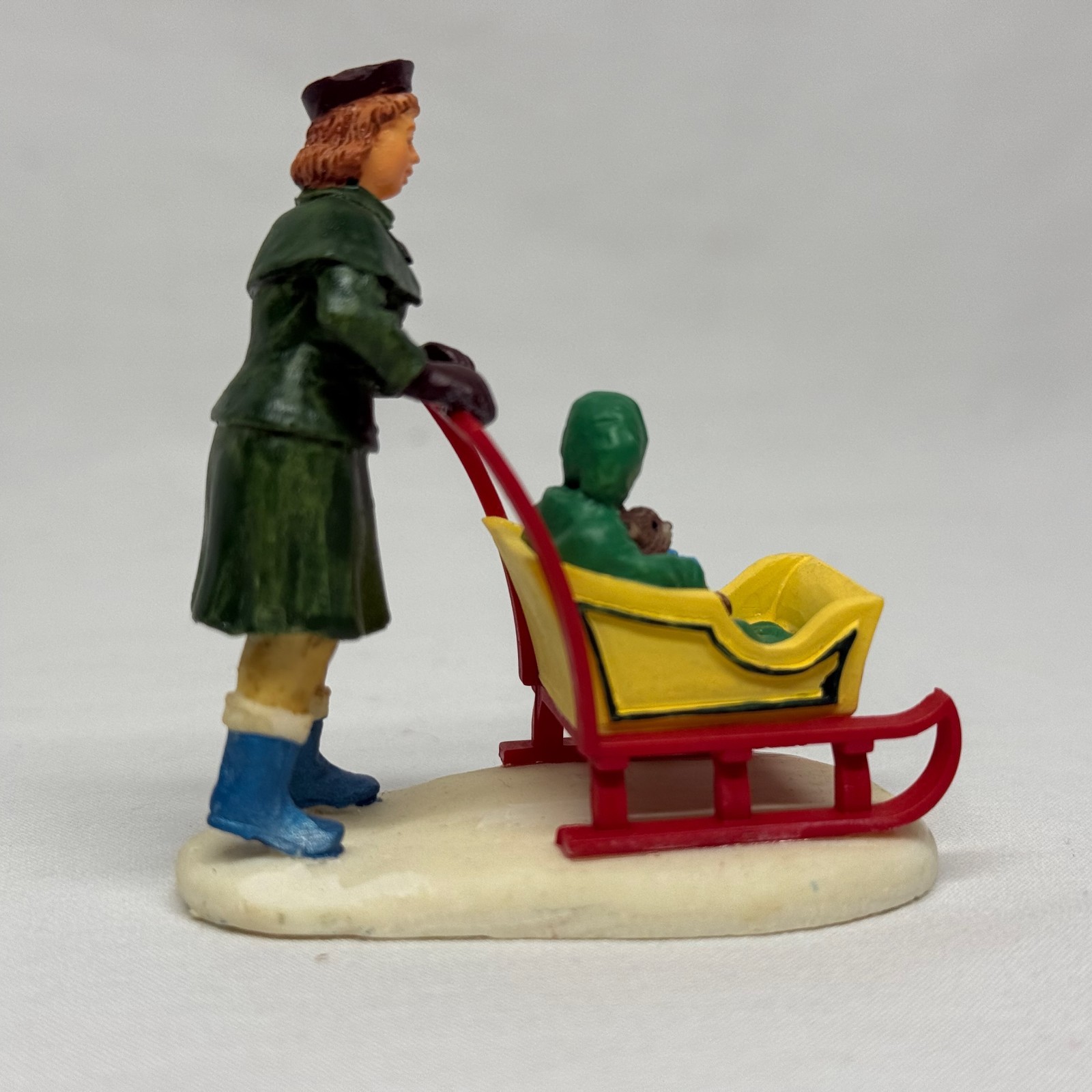 Vintage Lot of 13 Mini Holliday Village Winter Display Christmas Figurines
