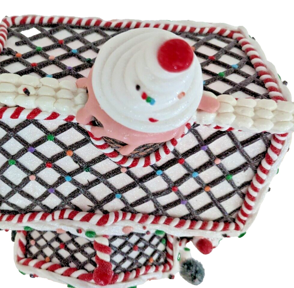 Kurt Adler 14″ Battery-Operated Light-Up Gingerbread House Table Piece