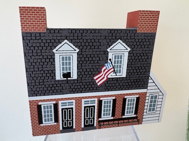The Cat’s Meow 1997 Collectors Club House “Barbara Fitchie House”