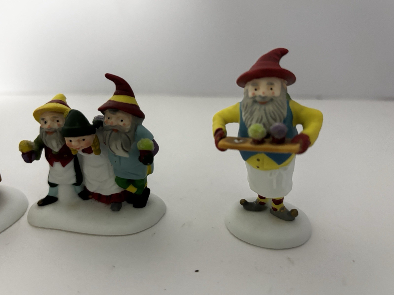 Dept 56 Heritage Village Snow Cone Elves North Pole Series 56375 New
