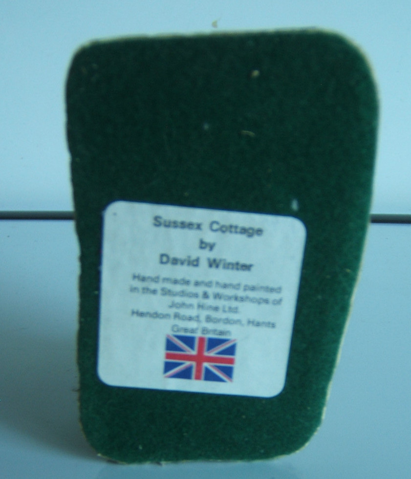 Vintage David Winter Sussex Cottage 1982 West Country Collection UK 2 1/2×4