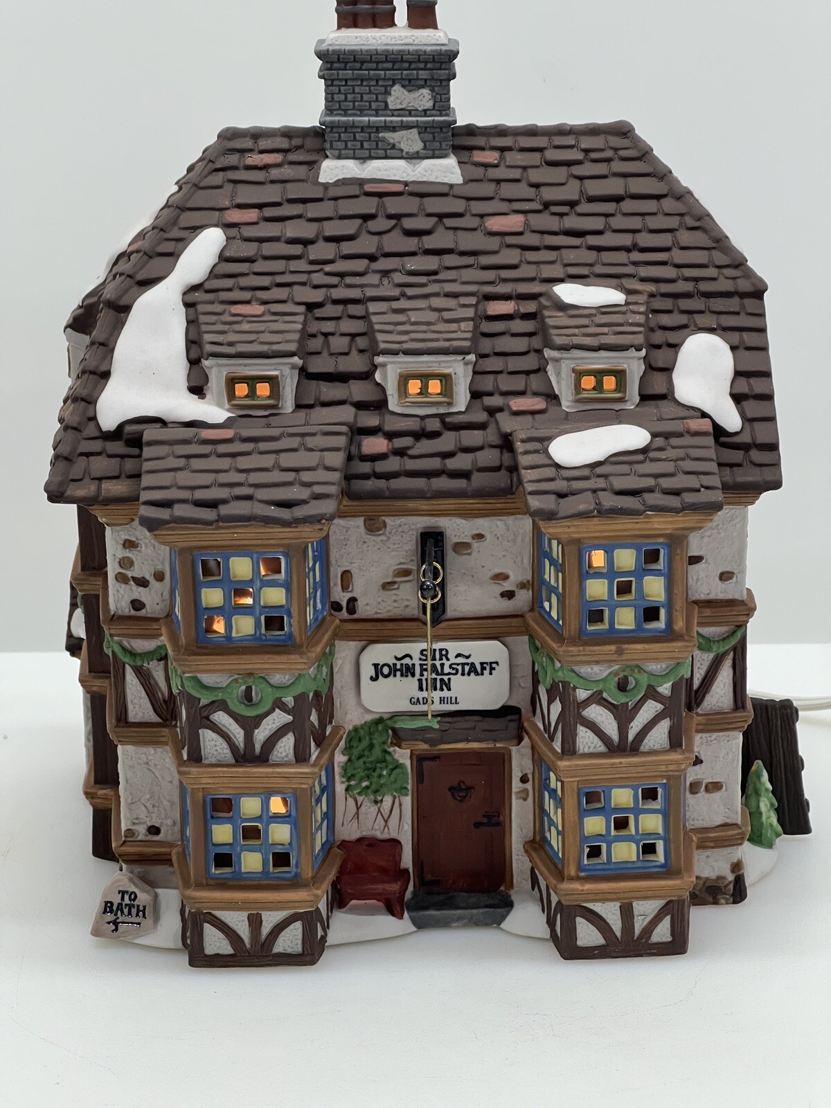 Dept 56 Dickens Heritage Village Series Sir John Falstaff Inn 57533 Mint