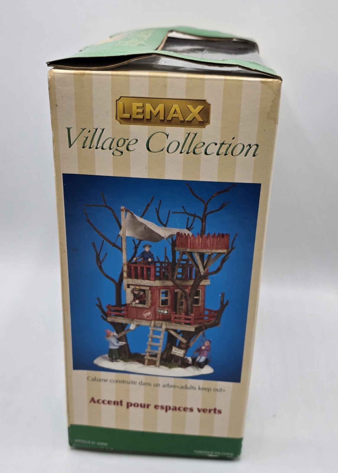 Lemax-Landscape Accent Keep Out Treehouse-2004 NEW in BOX