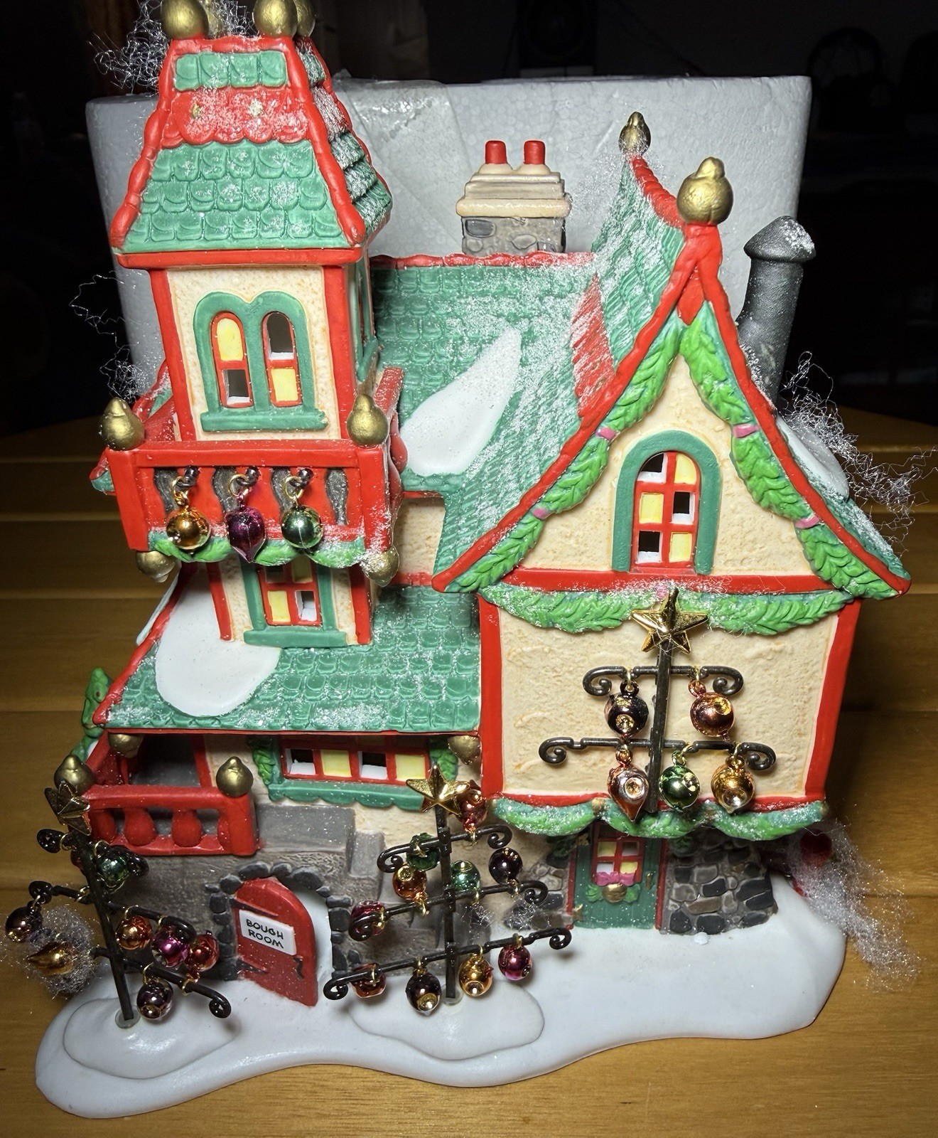 North Pole Village – Glass Ornament Works, Heritage Village Collection