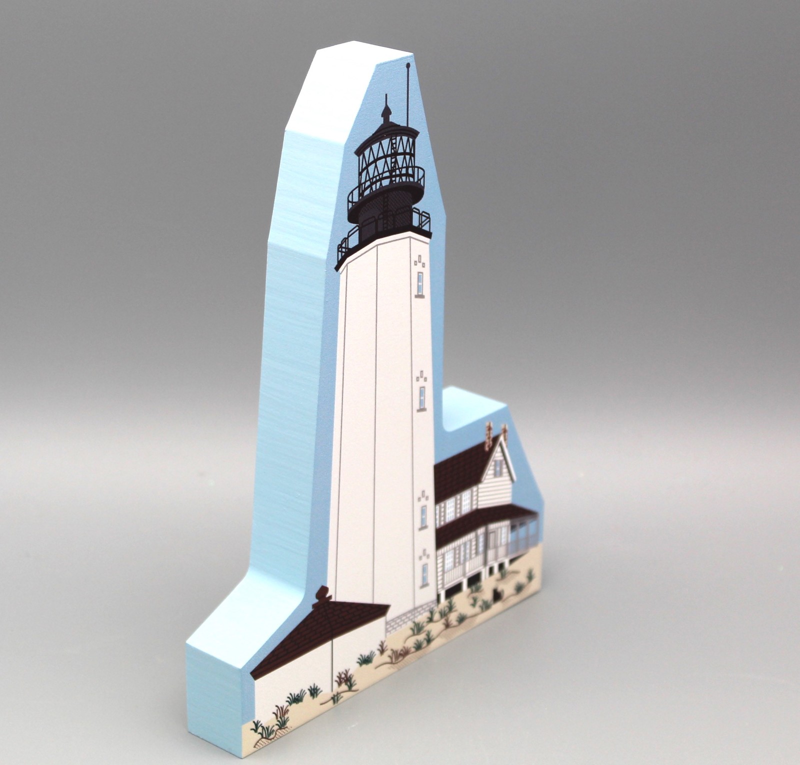 Cat’s Meow Village Cape Henlopen Lighthouse R615 Cape Henlopen DE Wood Sitter