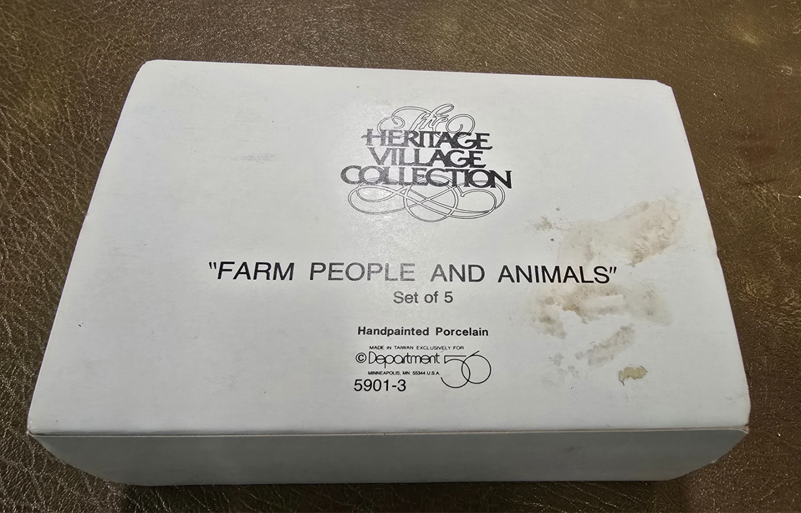 Dept 56 Heritage Village Collection “Farm People and Animals”
