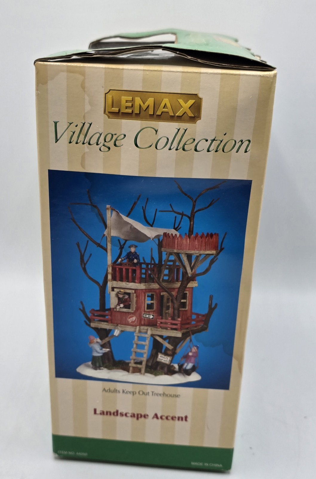 Lemax-Landscape Accent Keep Out Treehouse-2004 NEW in BOX