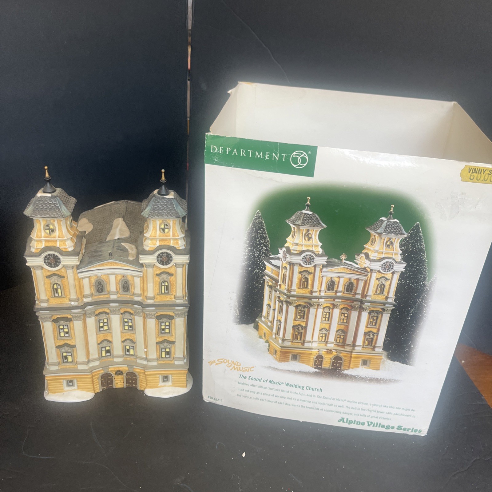 Department 56 Dept Alpine Village Series Wedding Church The Sound of Music 56211