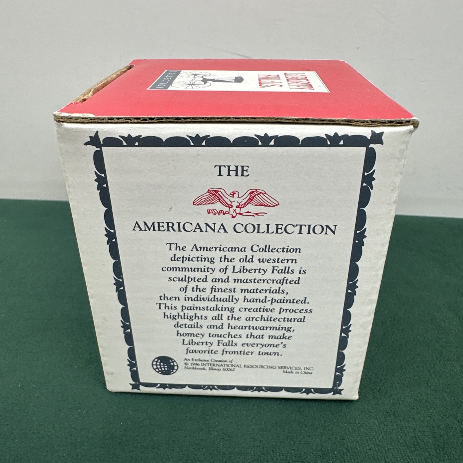 Vintage Liberty Falls Historical Society 1996 Miniature Village AH118