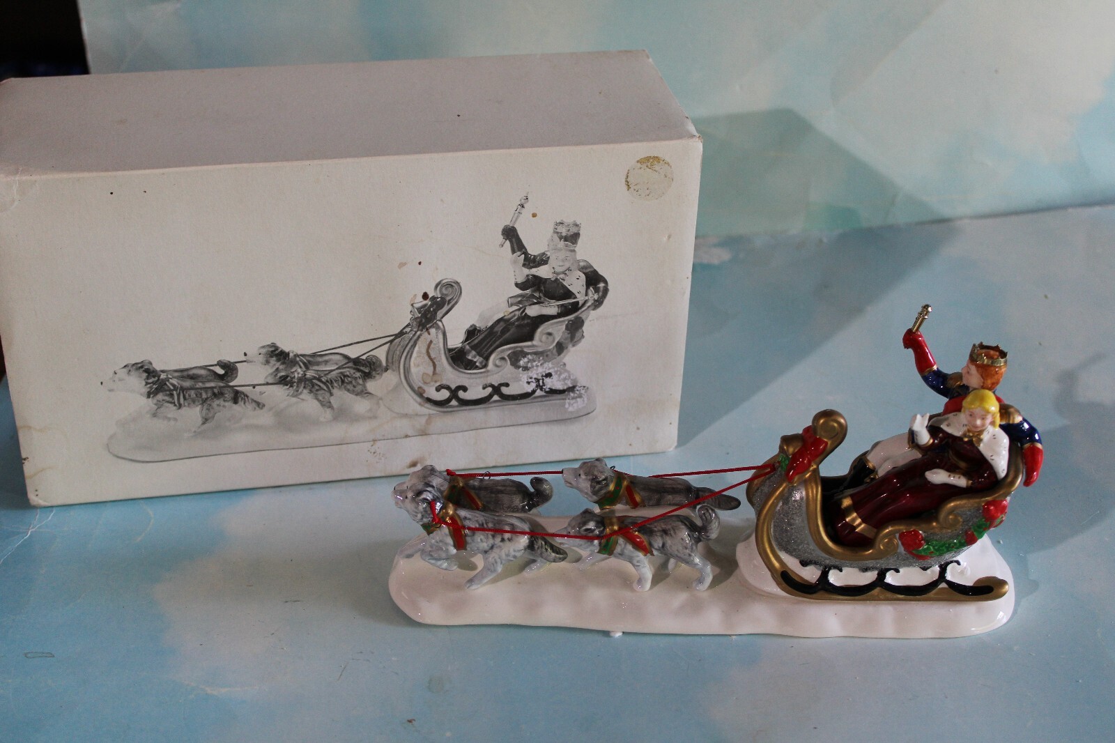 Department 56 ” Snow Carnival King & Queen” – 54869- Retired
