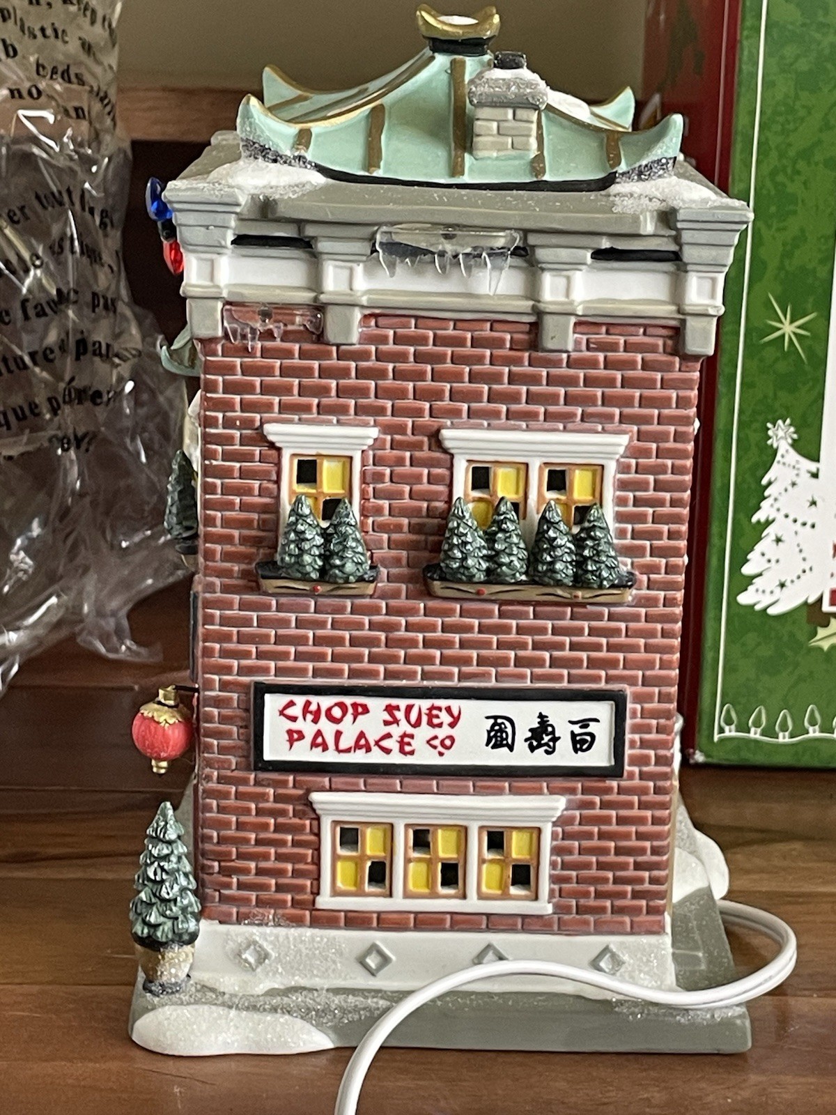 Dept 56 A Christmas Story Chop Suey Palace Unused