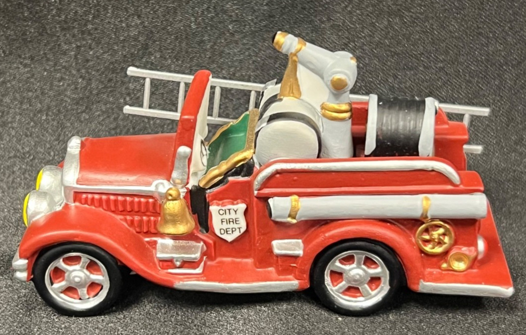 Ceramic Department 56 City Fire Department Fire Truck