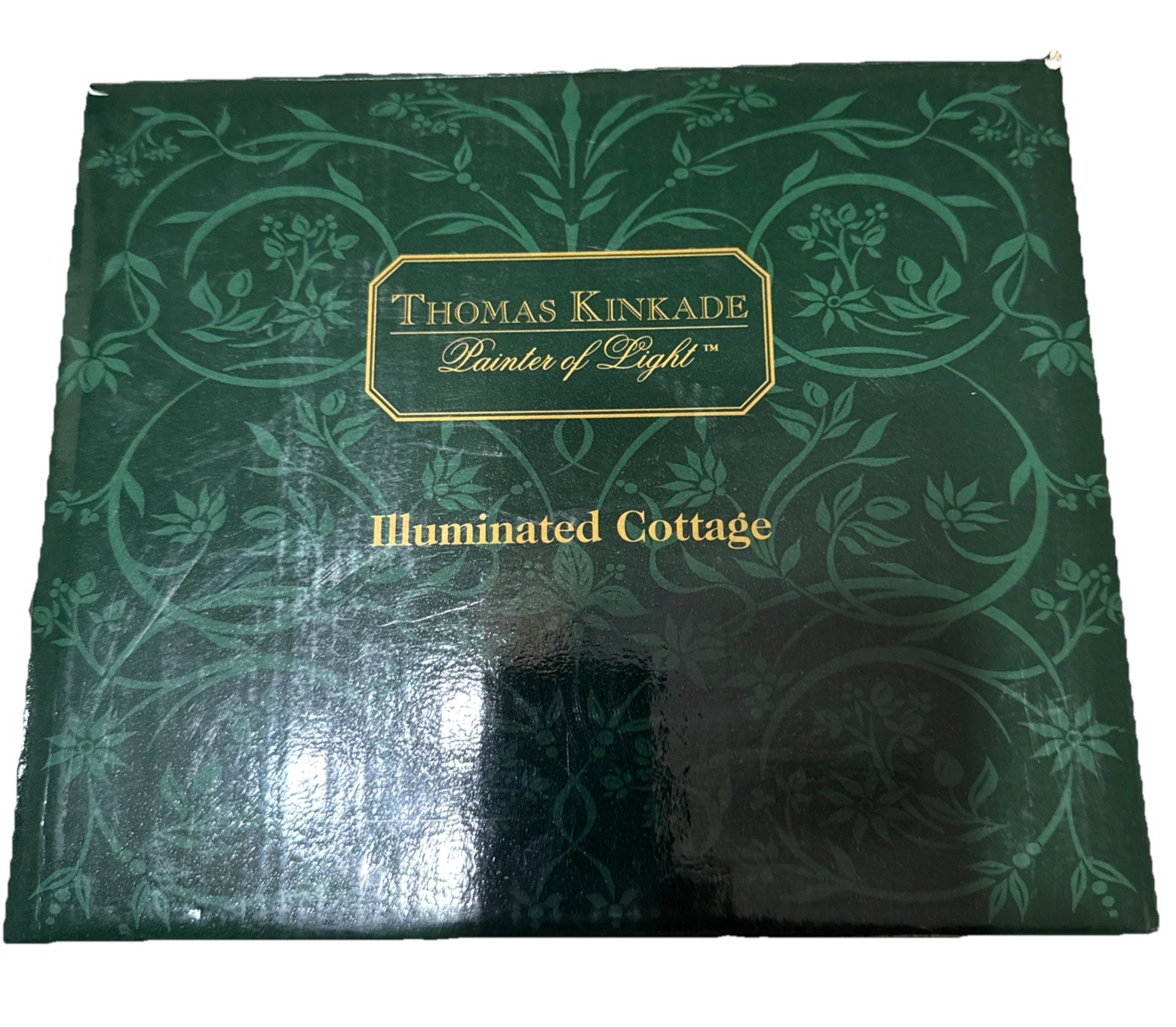 Thomas Kinkade Lighted Cottage Collection Painter Of Light “A Quiet Evening”