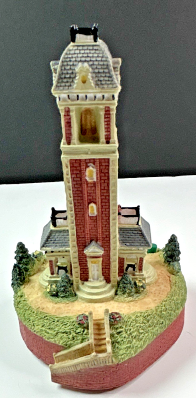Liberty Falls AH333 Bell Tower 1996 Village Display Repair AS-IS Box