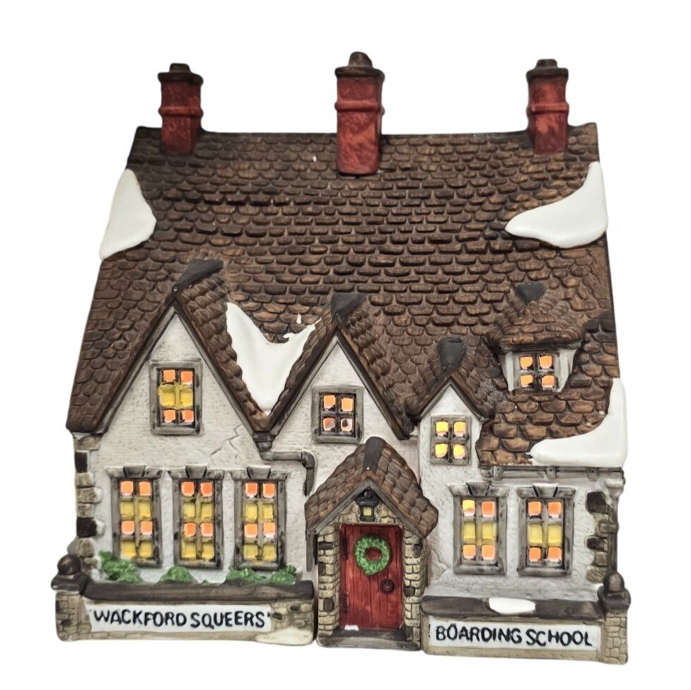 Dept 56 Dickens Village Wackford Squeers Boarding School Nicholas Nickelby