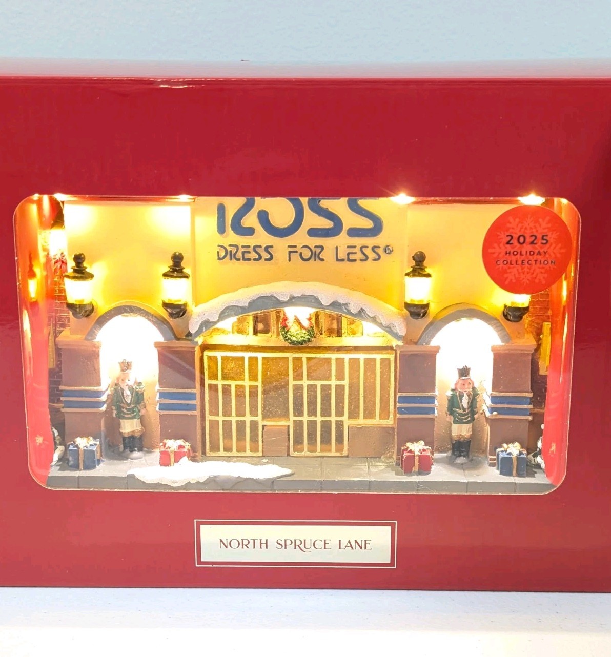 North Spruce Lane Ross Store Village LED Music 2025 Holiday Christmas Decor
