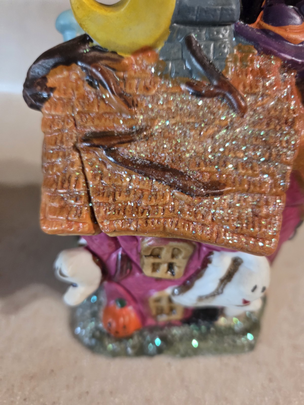 Halloween Village House Bakery 4×5 Inches Halloween Decor
