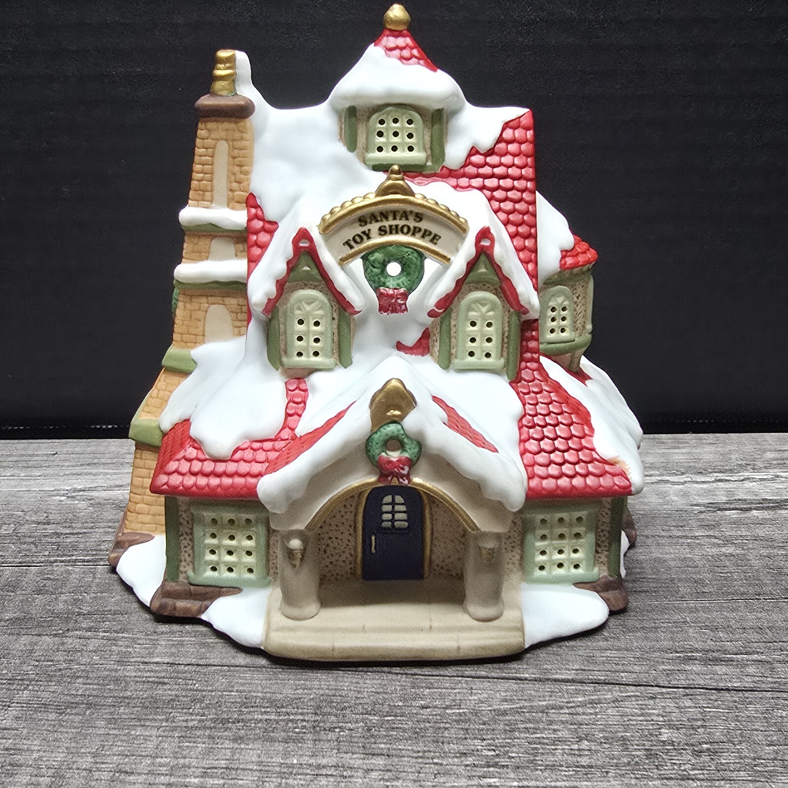 Hawthorne Porch Light North Pole Collection “Santa’s Toy Shoppe” 79101 1994 Box