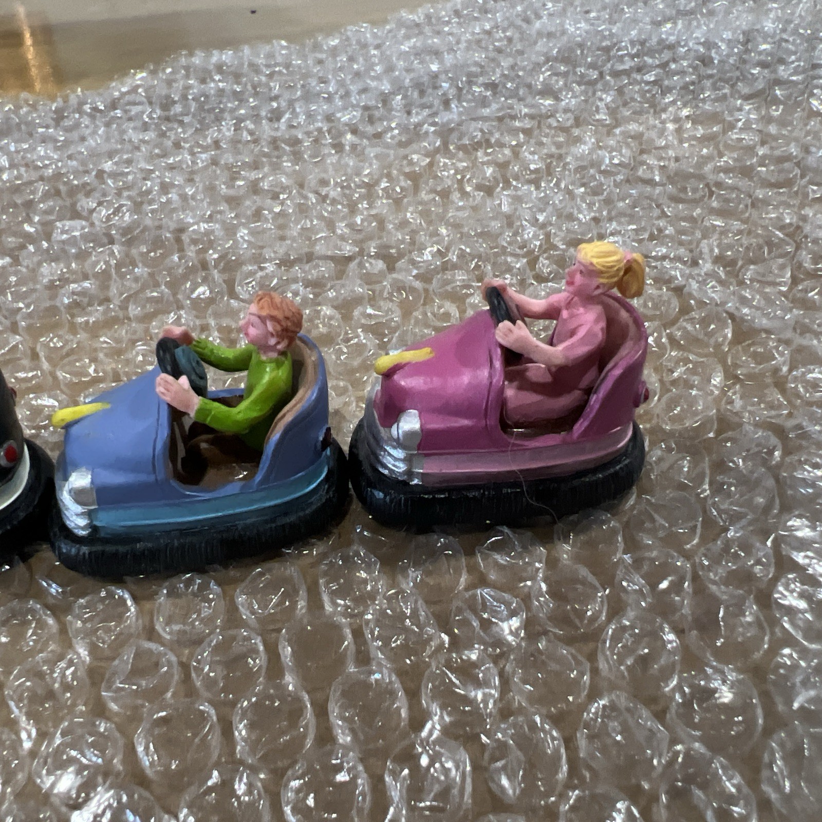 5-LEMAX Village Carnival Circus CRAZY CARS Bumper Car Only