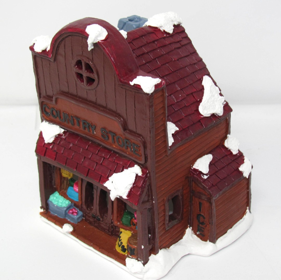 California Creations Country Store Hand-painted Christmas Villages