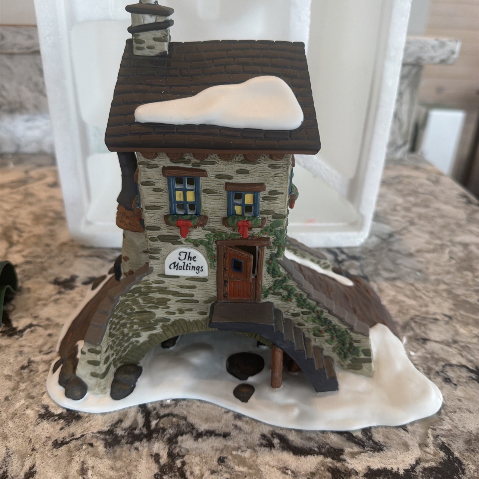 Dept 56 Dickens Village “The Maltings” #5833-5 Hand painted Retired