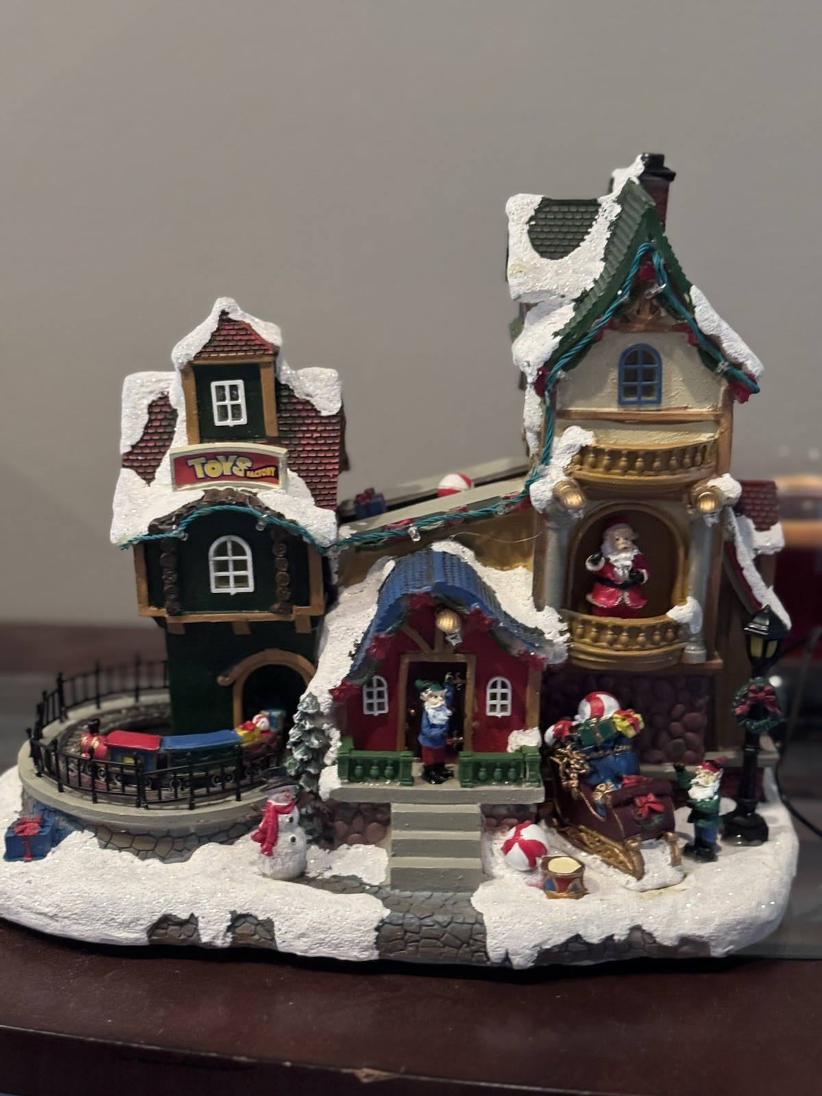 Enchanted Forest Lemax Musical Animated Toy Factory Village #289-1041 NIB
