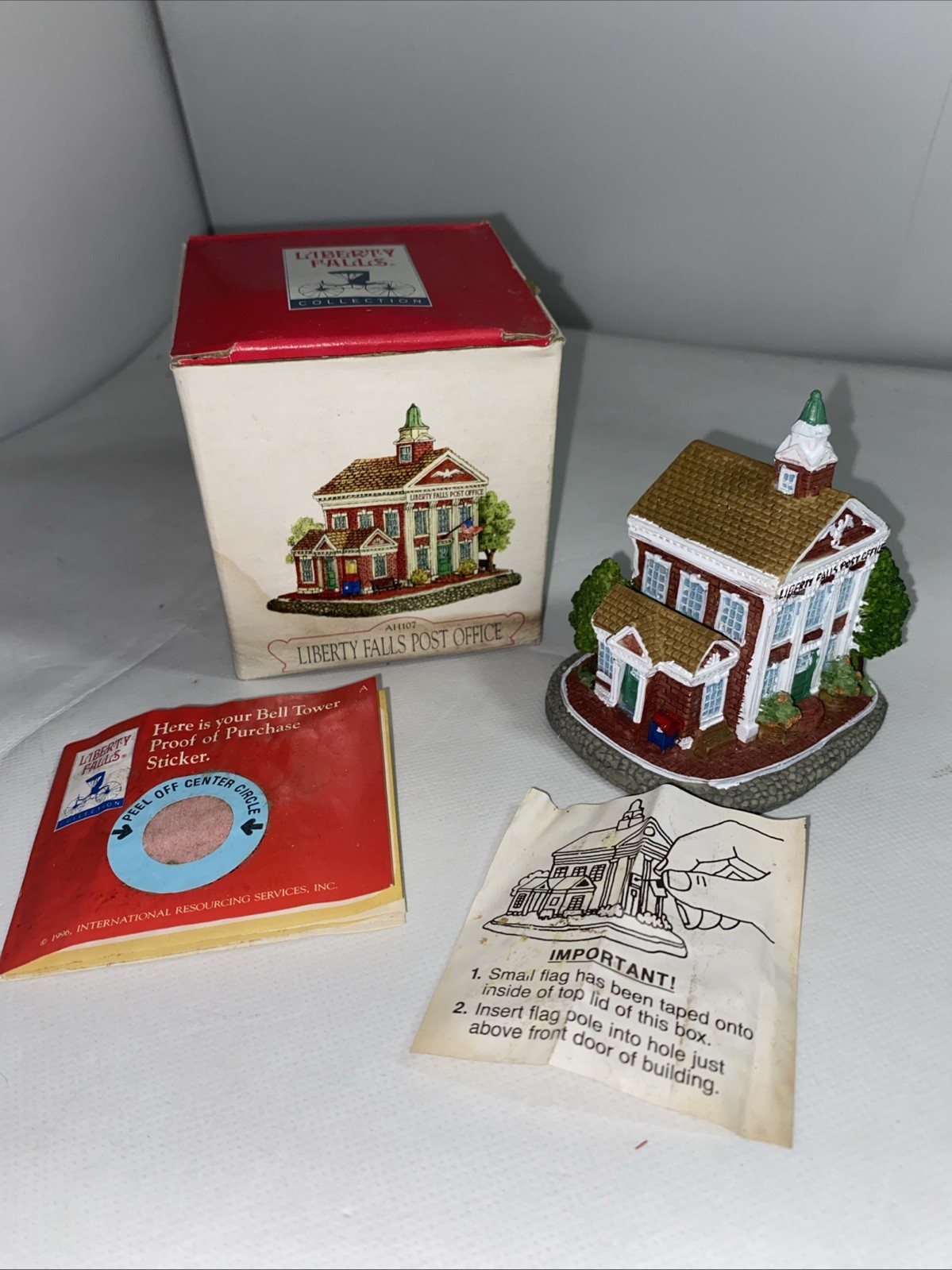 GOOD Used Vintage 1996 Liberty Falls Americana Collection Post Office AH107