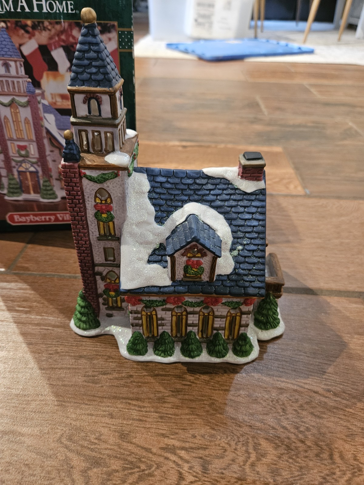 Christmas Trim A Home K Mart Exclusive Bayberry Village Lighted House 1997