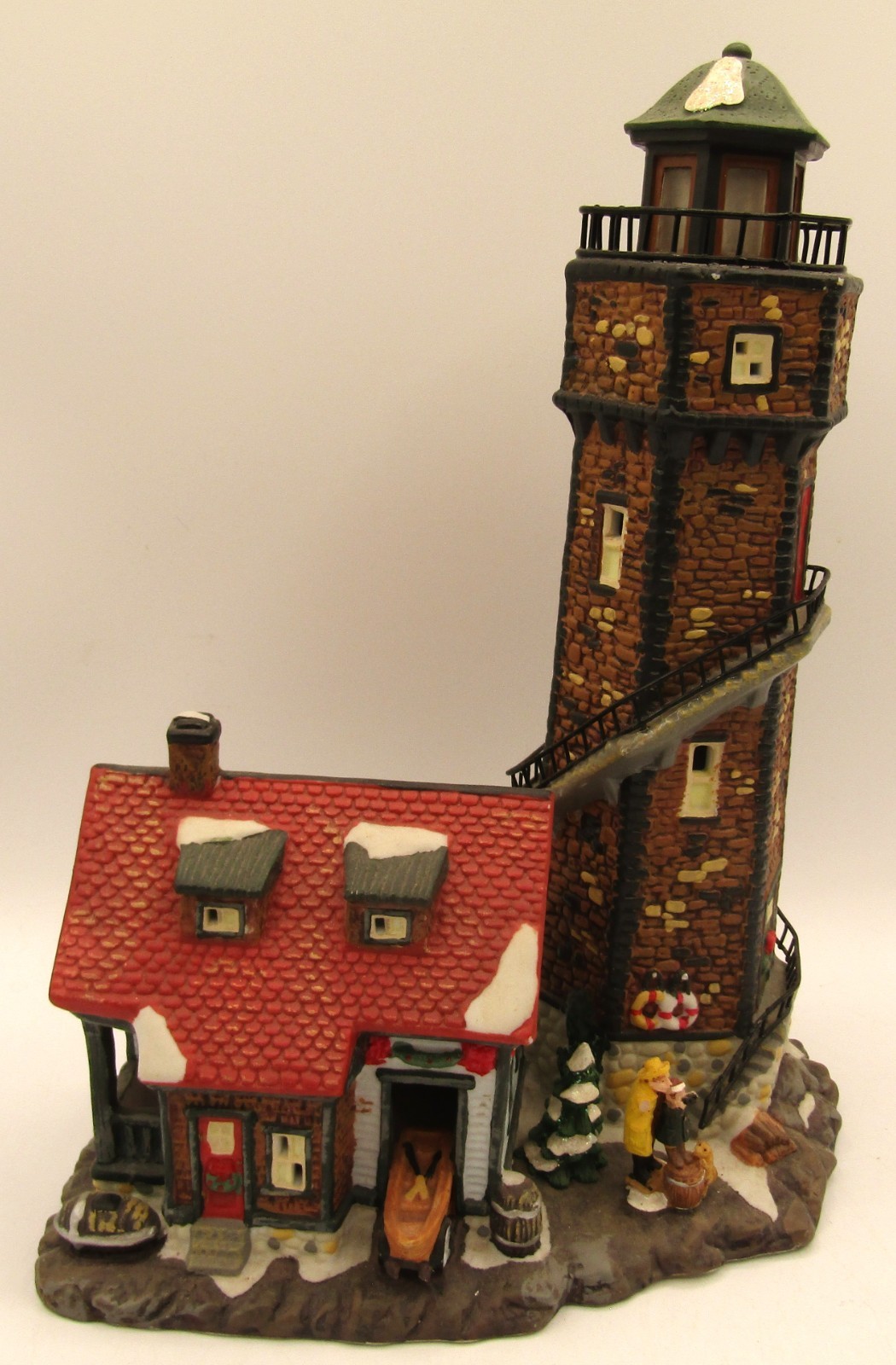 Santa’s Workbench Collection Lighted Porcelain Hammersmith’s Harbour Lights.