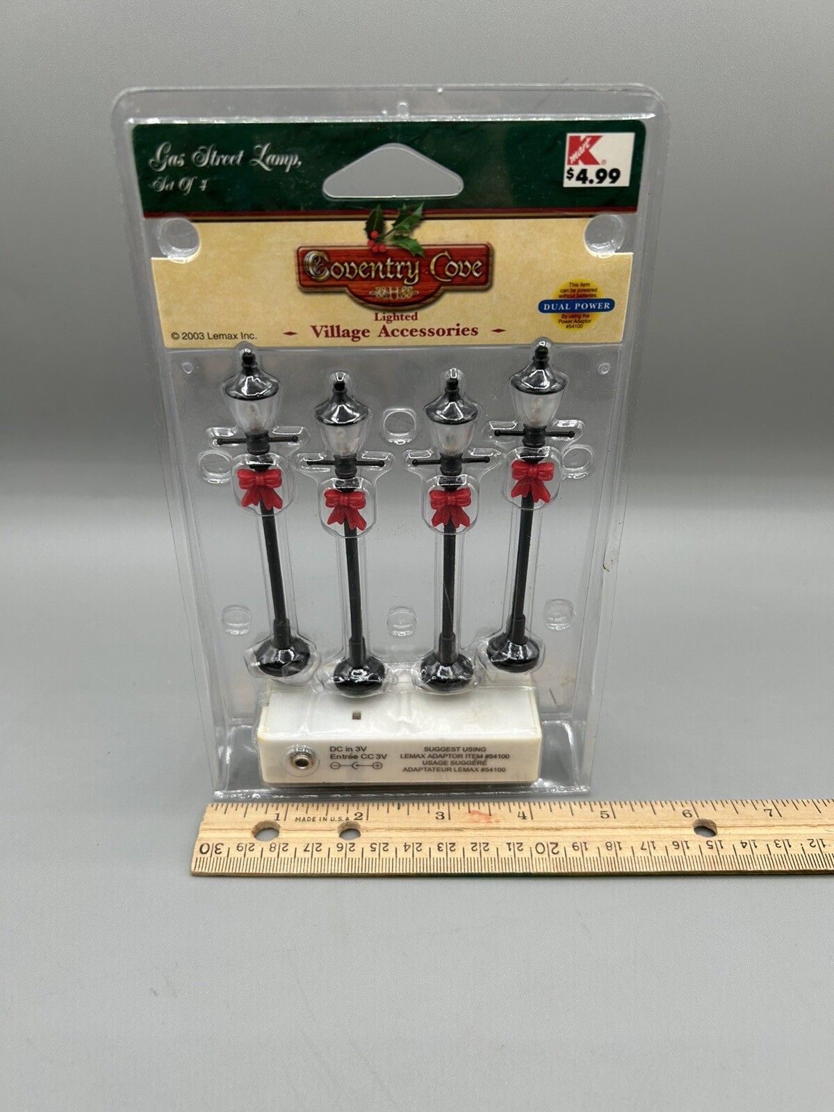 Coventry Cove Street Lamp Set of 4 Lighted Christmas Lights Kmart