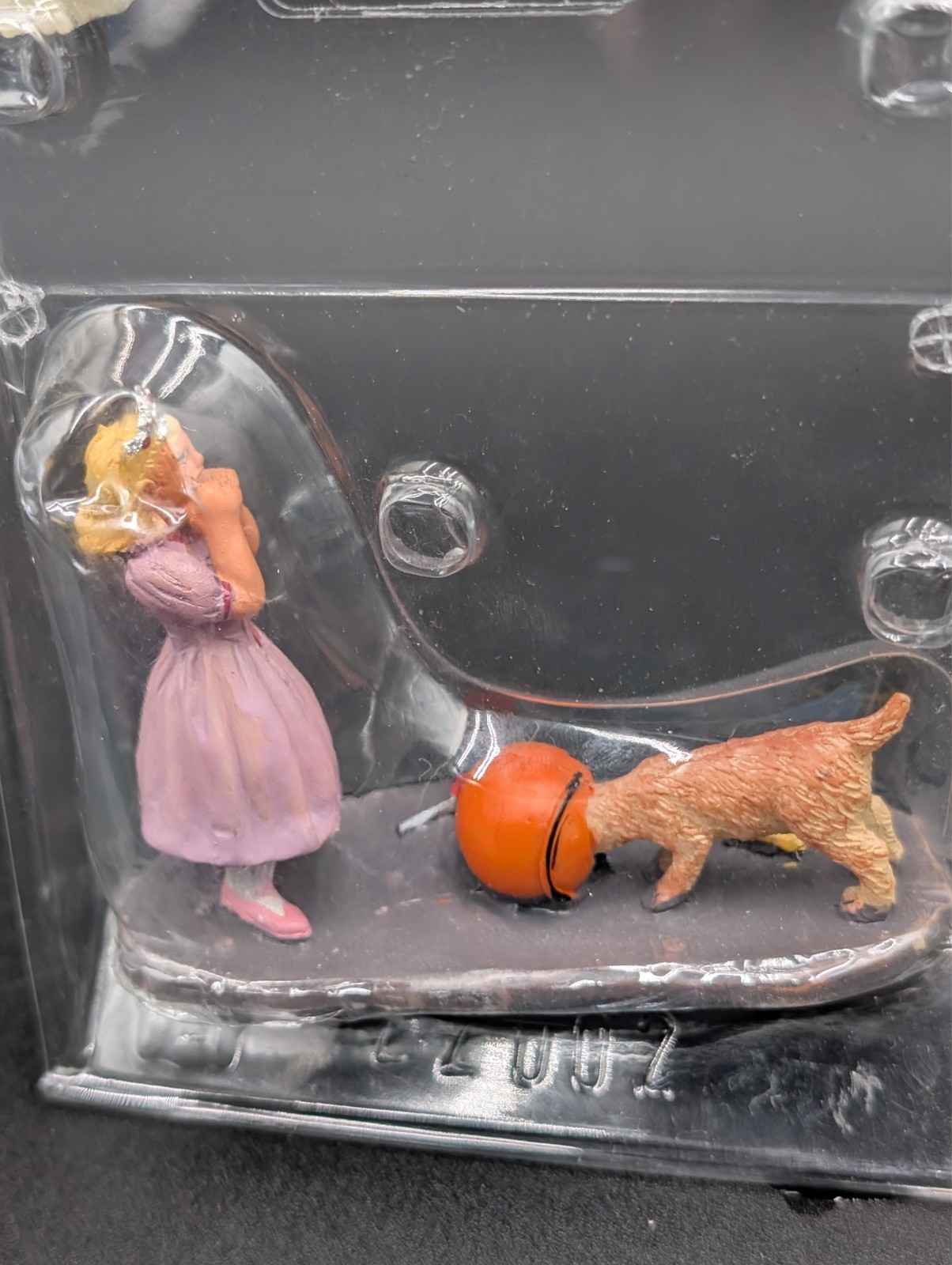 Lemax candy theif princess dog Halloween Village accessory