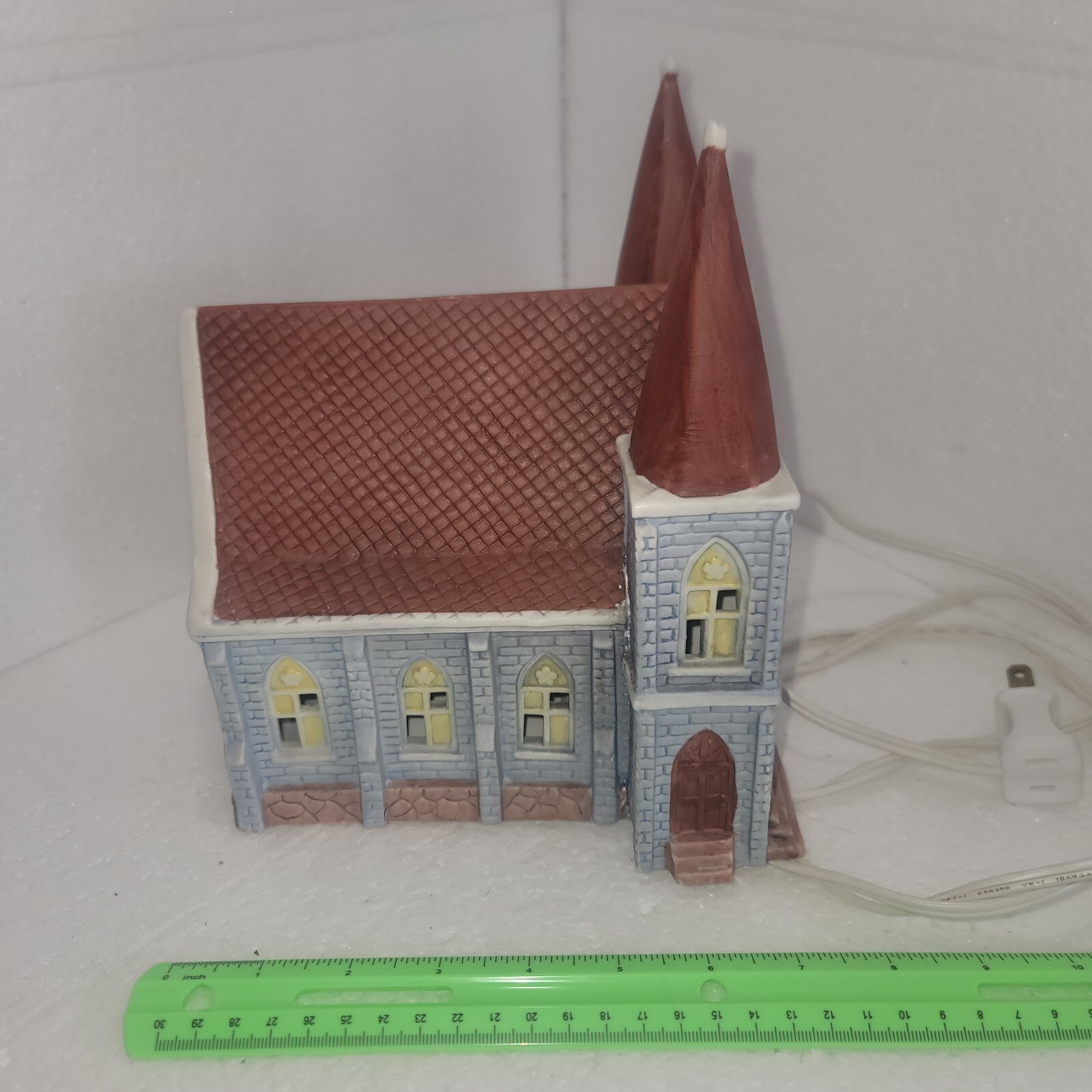 Christmas Illuminated 1991 Dickens of London Porcelain St. James Church