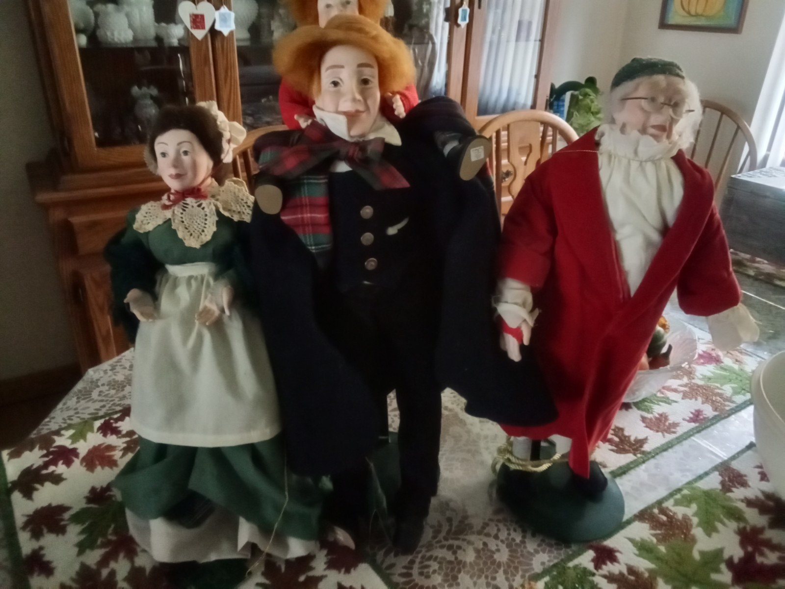 Dept 56 Christmas Carol Series 19 in. Figures Set of 3