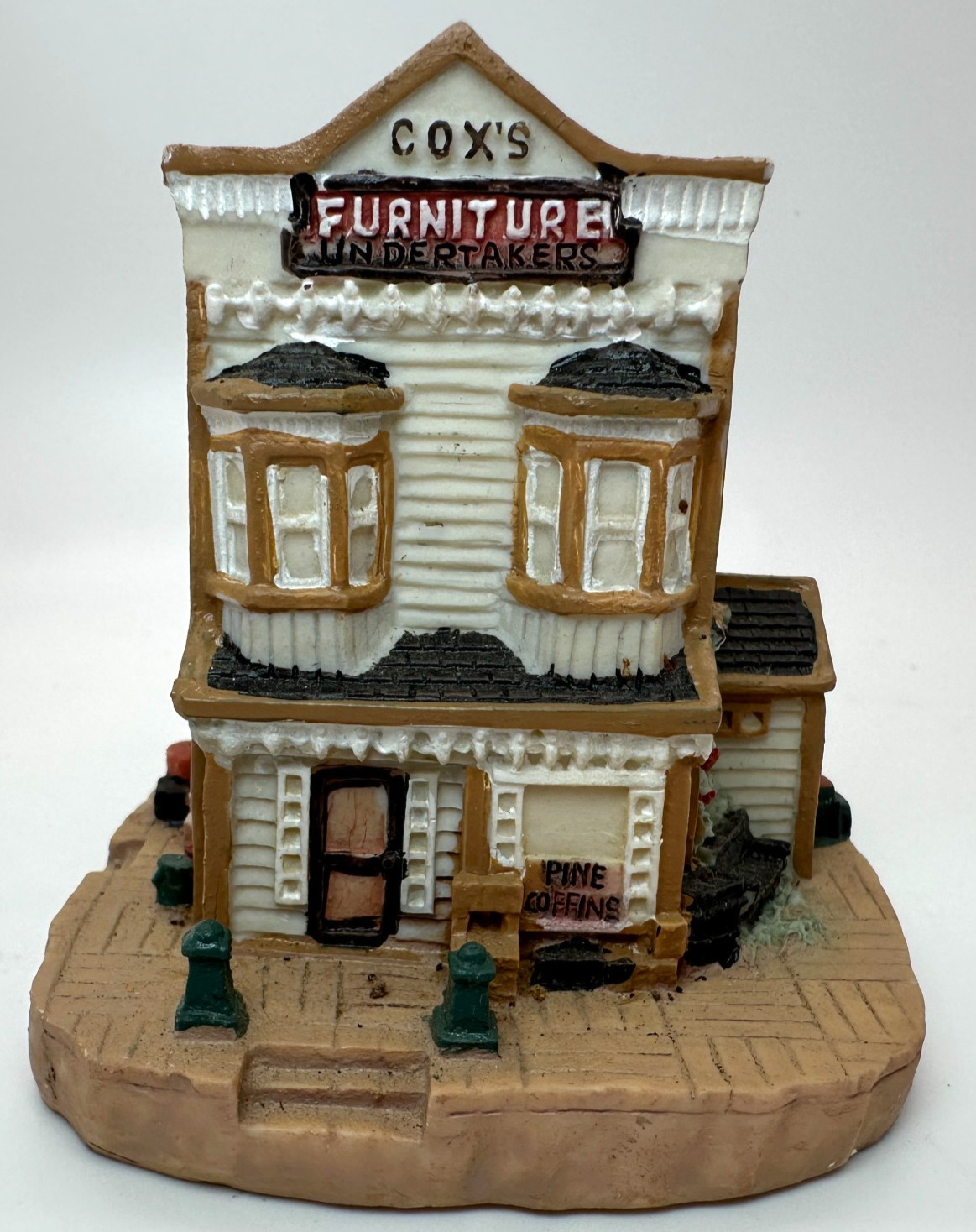 Cox’s Furniture and Undertakers AH38 Porcelain House 3″ 1993