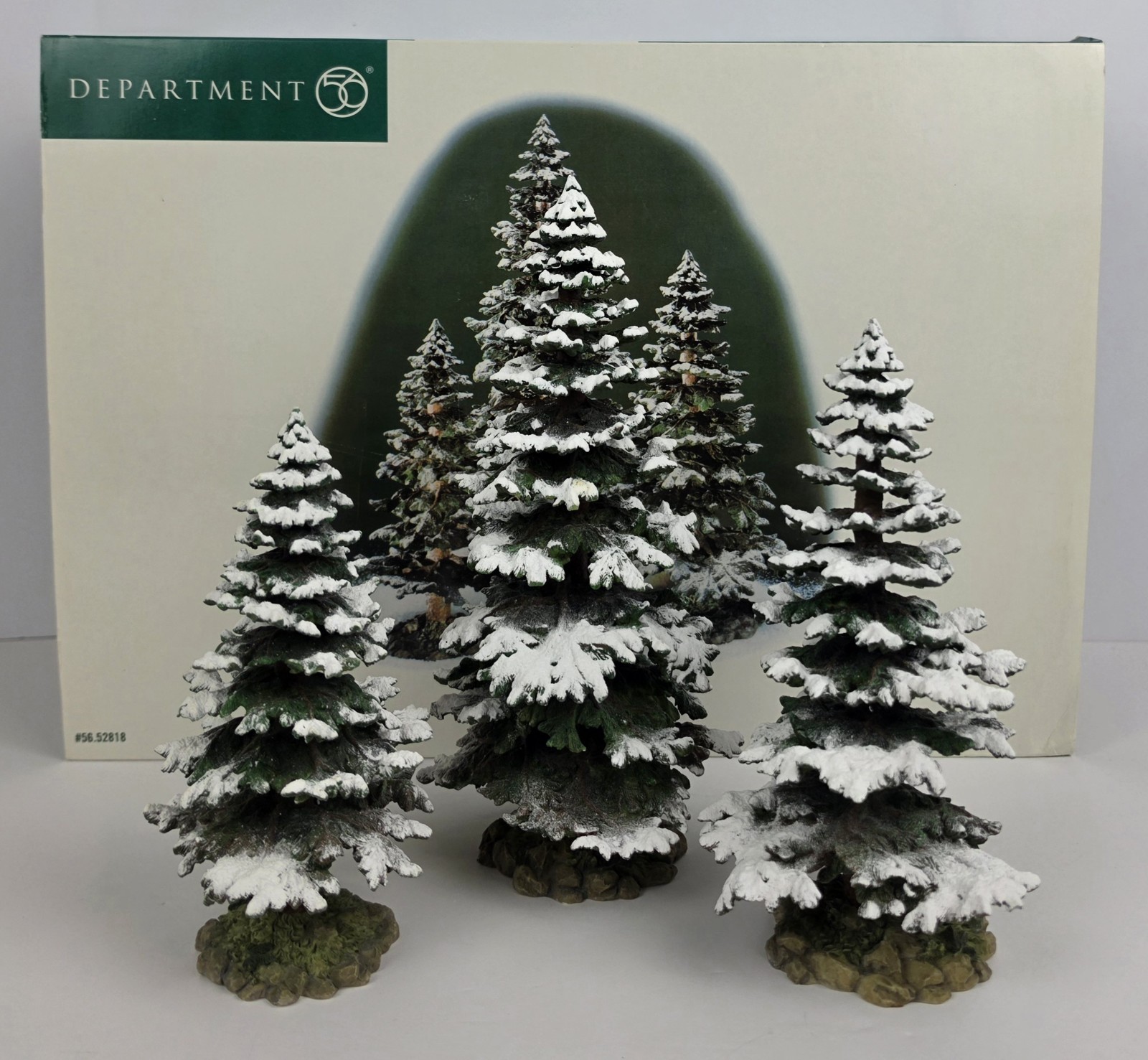 Department 56 Village Accessories Village Pequot Pines (Set of 3)