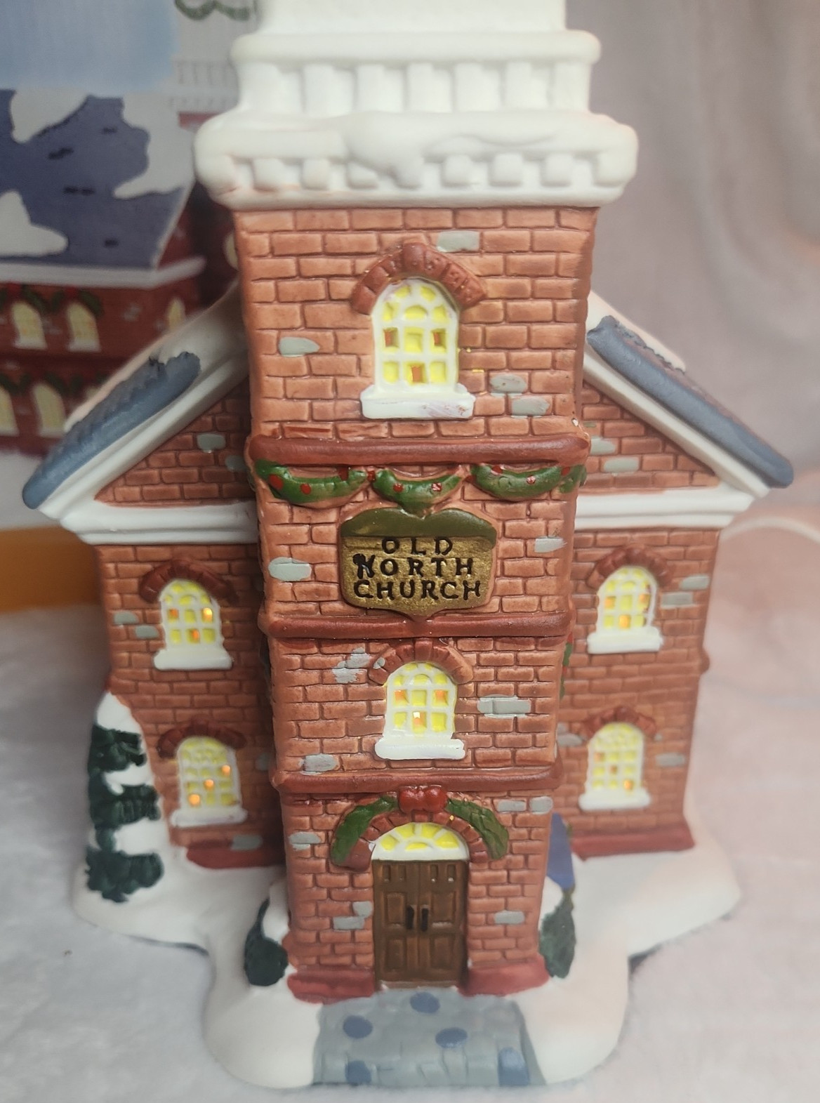 Canterbury Lane Home Accents by Home Depot “Cathedral” Christmas Village IOB