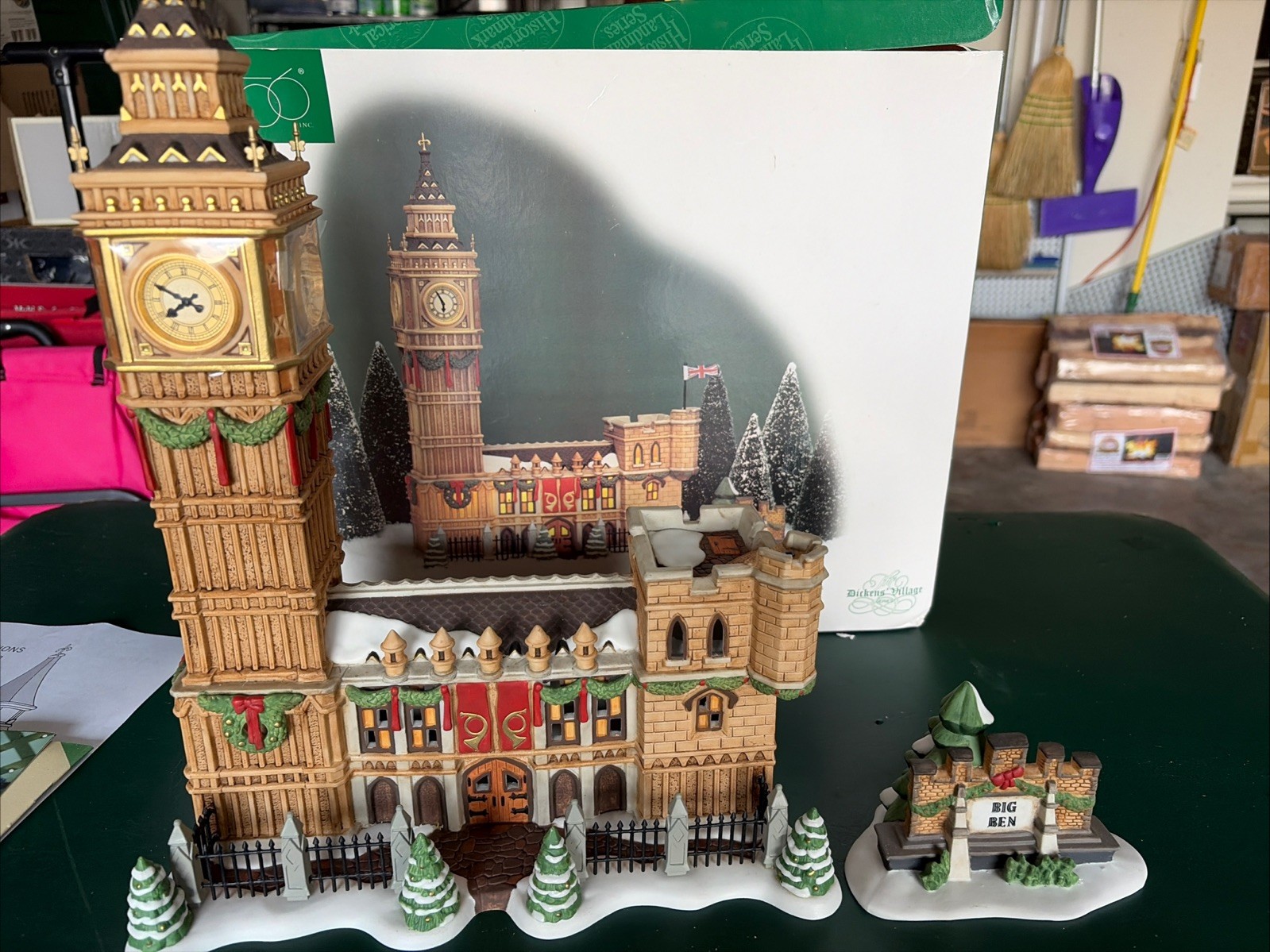 Department 56 Dickens Village Big Ben Porcelain Hand Painted Christmas Village
